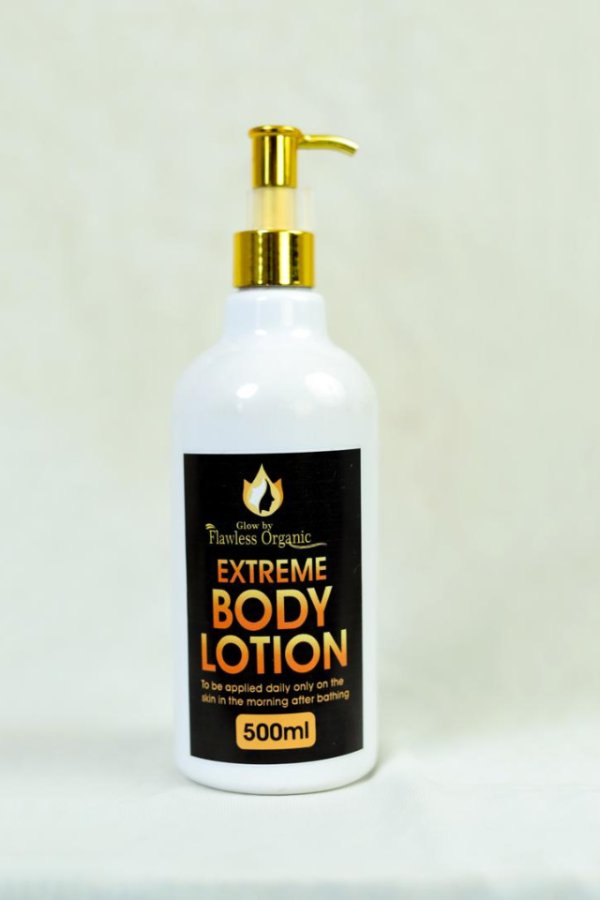 Glow by Flawless Organic Extreme Body Lotion