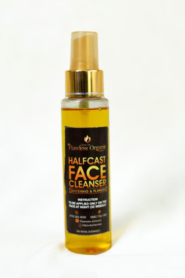 Glow by Flawless Organic Halfcast Face Cleanser