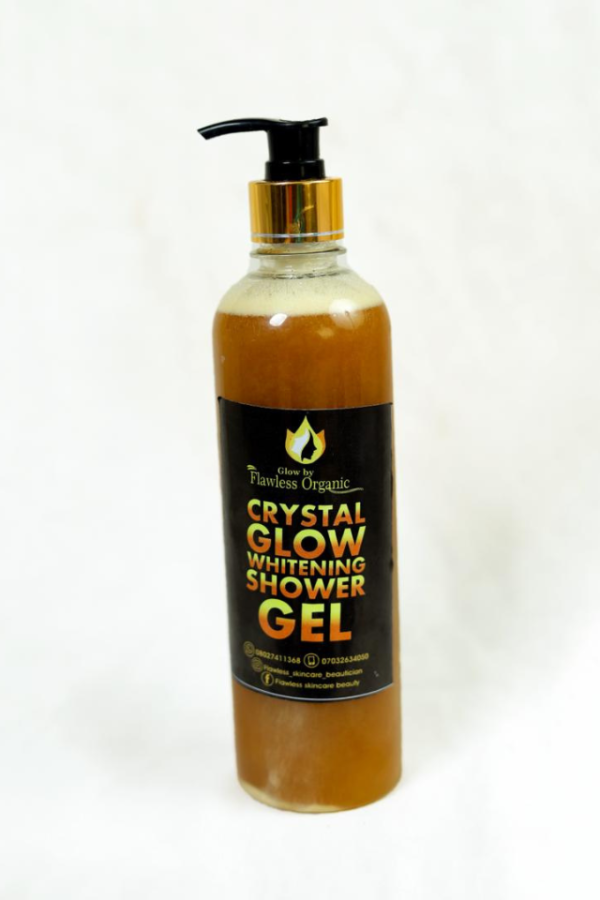 Glow by Flawless Organic Crystal Glow Whitening Shower Gel