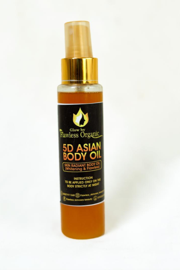 Glow by Flawless Organic 5D Asian Body Oil