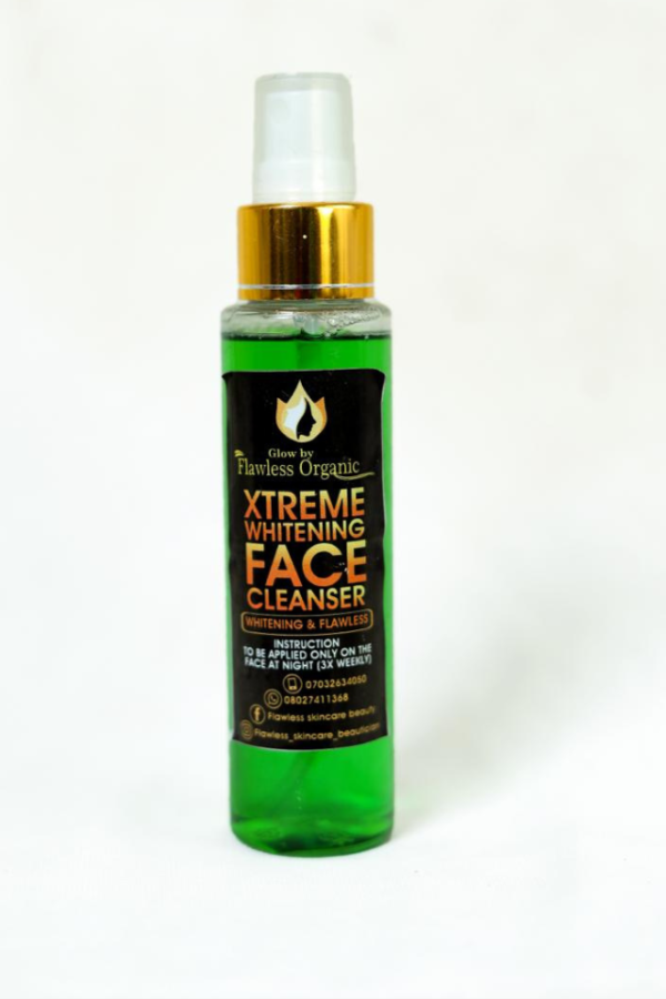 Glow by Flawless Organic Extreme Whitening Face Cleanser