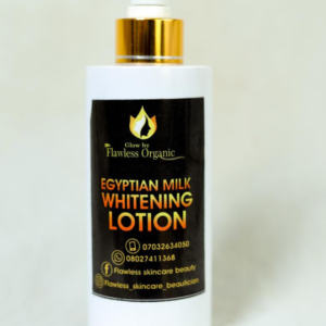Glow by Flawless Organic Egyptian Milk Whitening Lotion