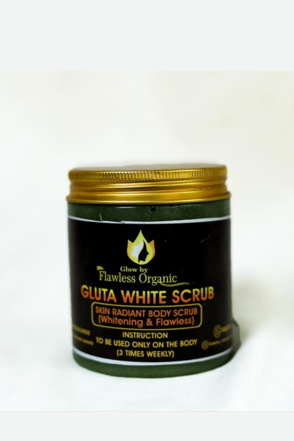 Glow by Flawless Organic Gluta White Scrub