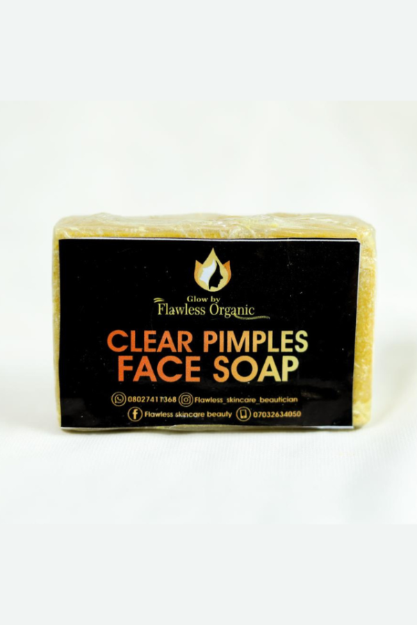 Glow by Flawless Organic Clear Pimples Face Soap