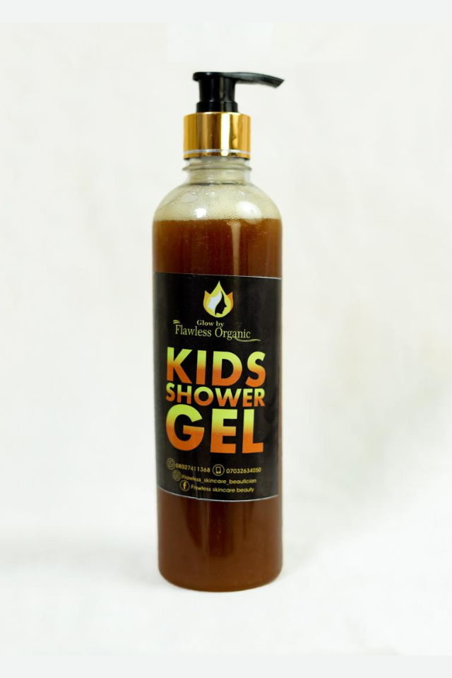 Kids Shower Gel 1 Glow by Flawless Organic Kids Shower Gel