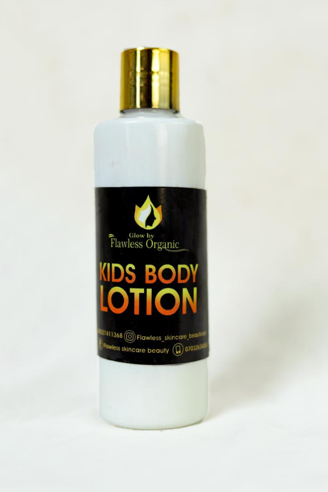 S/S Kid Body Lotion 1 Glow by Flawless Organic Kids Body Lotion
